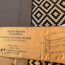 Better Homes and Garden Wood Kitchen Island