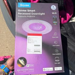 Govee 6” Smart recessed lights 4pack