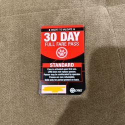 Lynx Bus Pass 30 Days Unlimited Use 