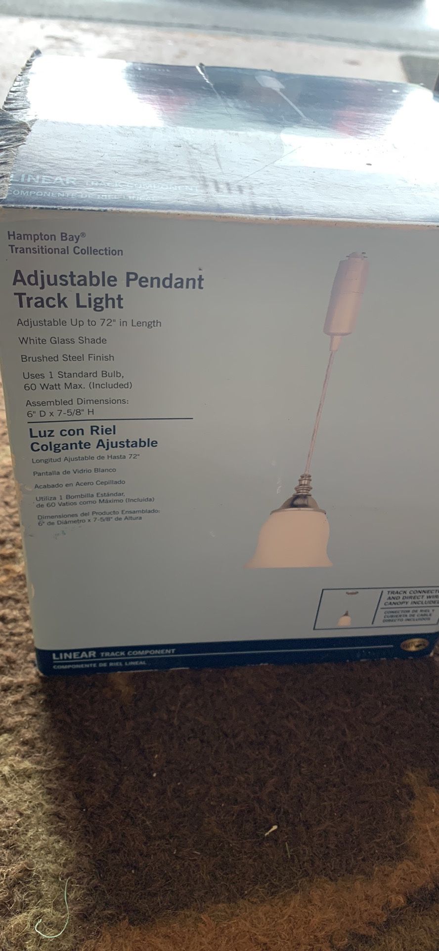 2 Brand New Pendants Light( Never Used)