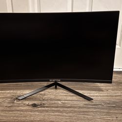 Sceptre 27inch Curved Monitor For PS4, PS5, Xbox, Or PC