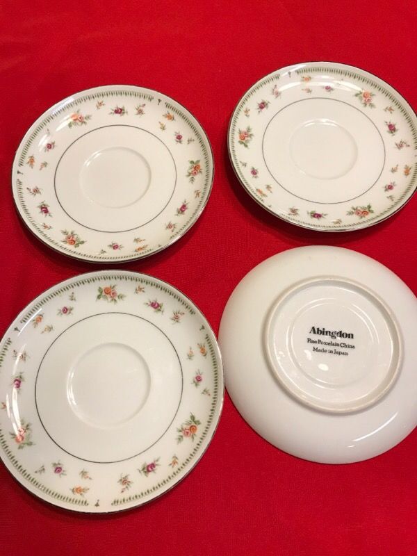 Abingdon fine porcelain China made in Japan