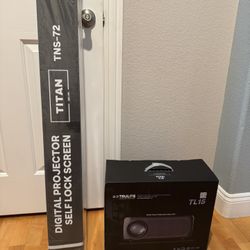 Trulite TL15 Projector And Titan Screen