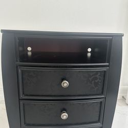  Beautiful Black Night Stand $25 