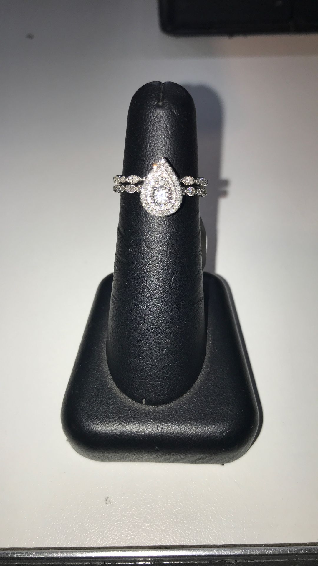 Diamond White Gold Wedding Set