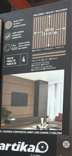 Artika Sonolok Sound Absorbing Slatted Panels