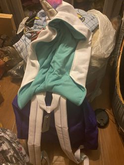 New Hot Topic Unicorn Backpack With Hood Delivery
