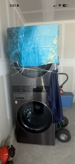 Washer and dryer
