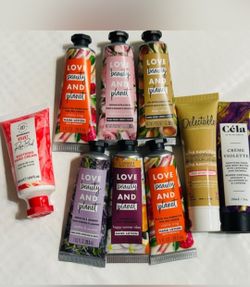 Hand Creams -Set of 9