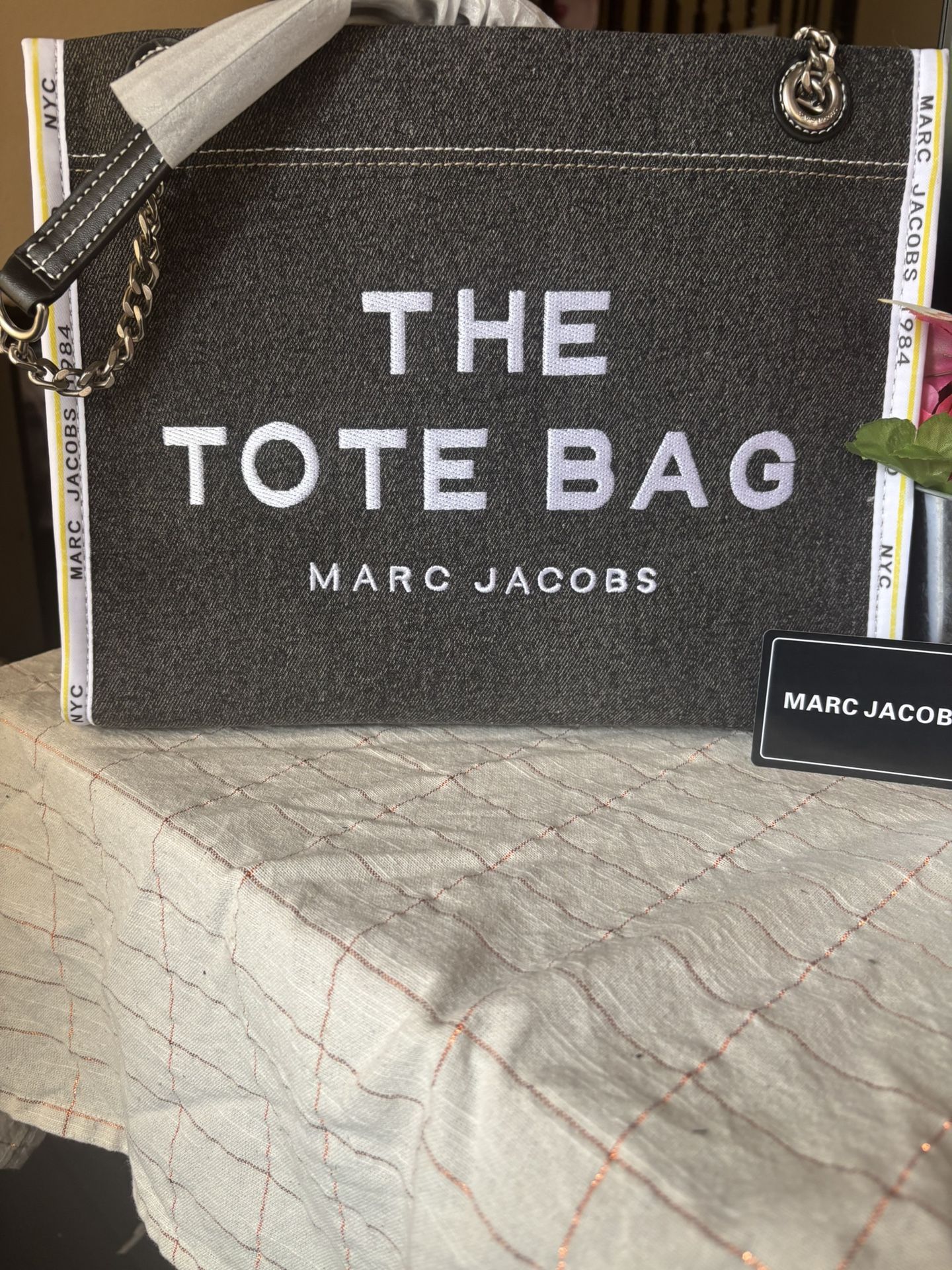 Marc Jacobs Denim Tote Bag