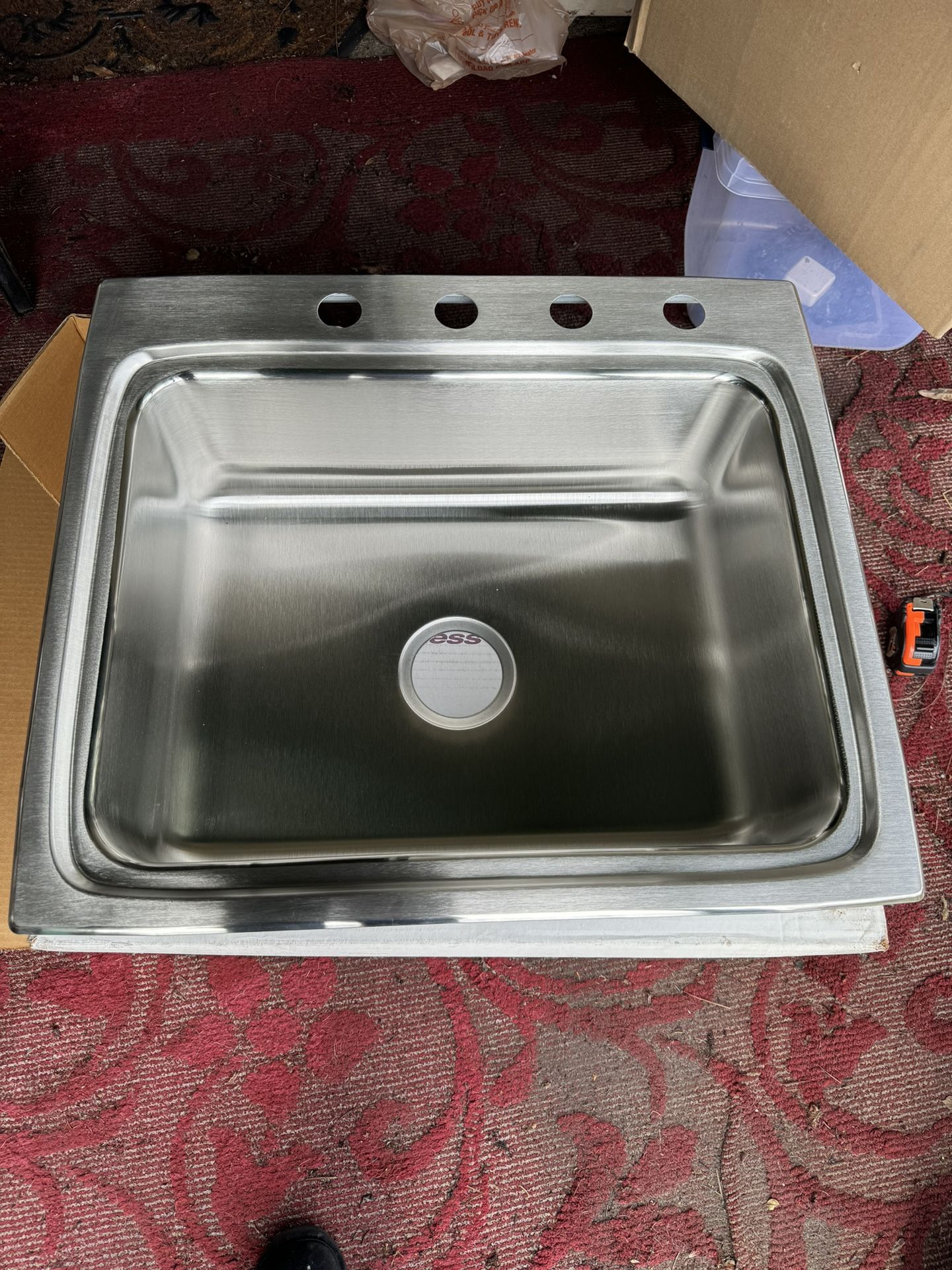 ELKAY Single Bowl Stainless Steel Sink for Sale in El Cajon, CA OfferUp