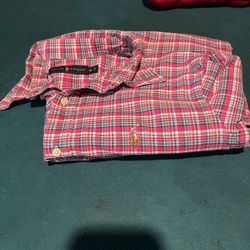 Polo Plaid Long sleeve Shirt