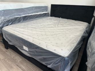 🛏️ 12” Queen Aspen Luxe Hybrid Pillowtop Mattress ONLY $499!  $0 Down, Flexible Payments Available