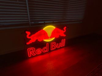 Official Red Bull Neon Light Sign