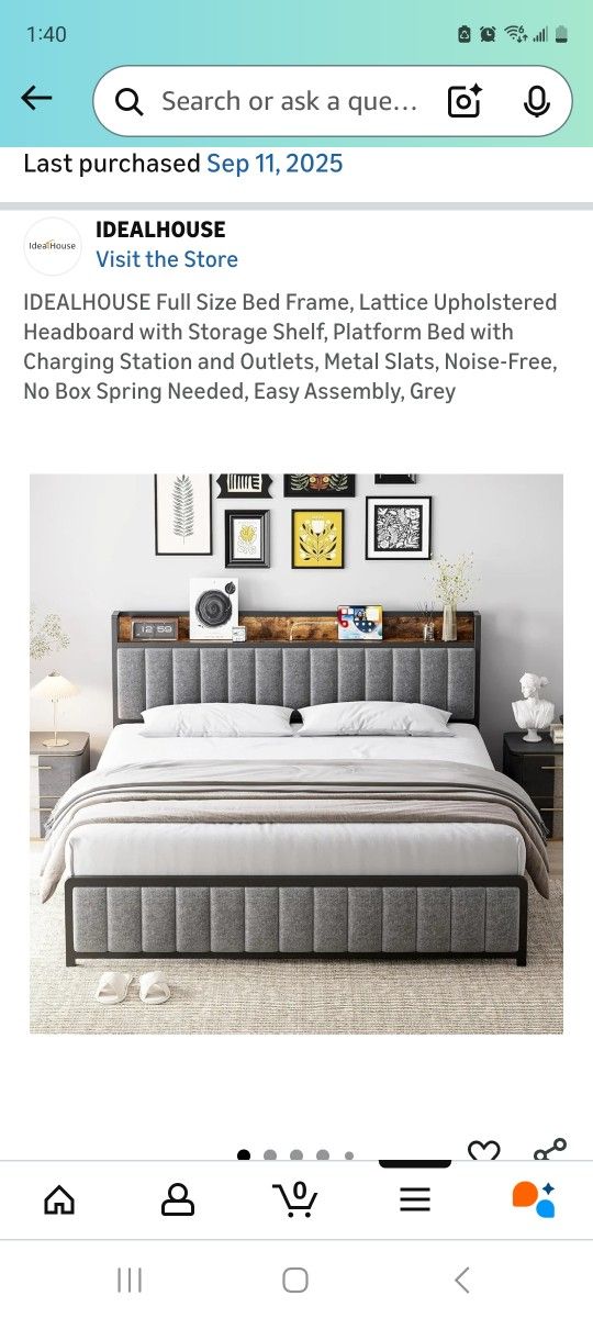 Bed Frame And Headboard Full Size