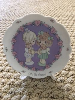 Precious Moments Friends Mini Plates