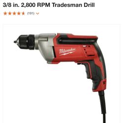 New Corded Drill