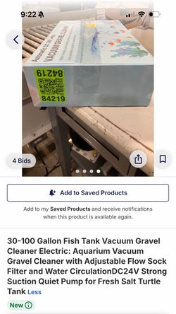 Aquarium Vacuum Gravel Cleaner Electric