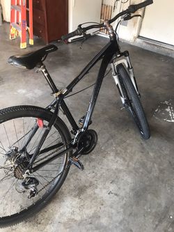 Black Schwinn Mountain Bike