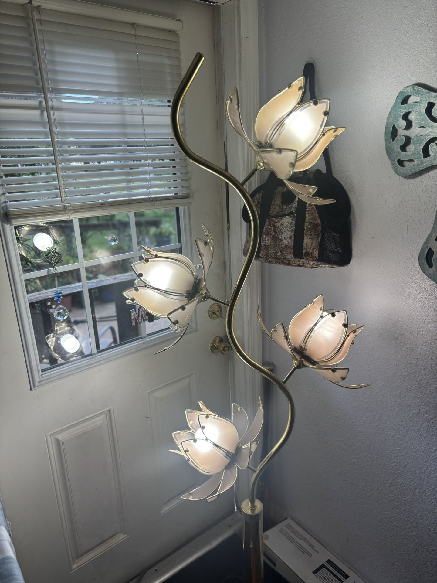 Antique Lotus Lamp