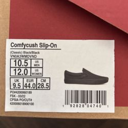 Vans Slip On Shoes 10.5