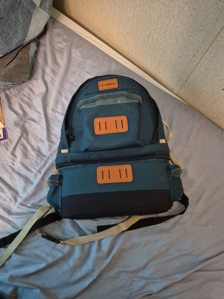 Vintage Canon Backpack
