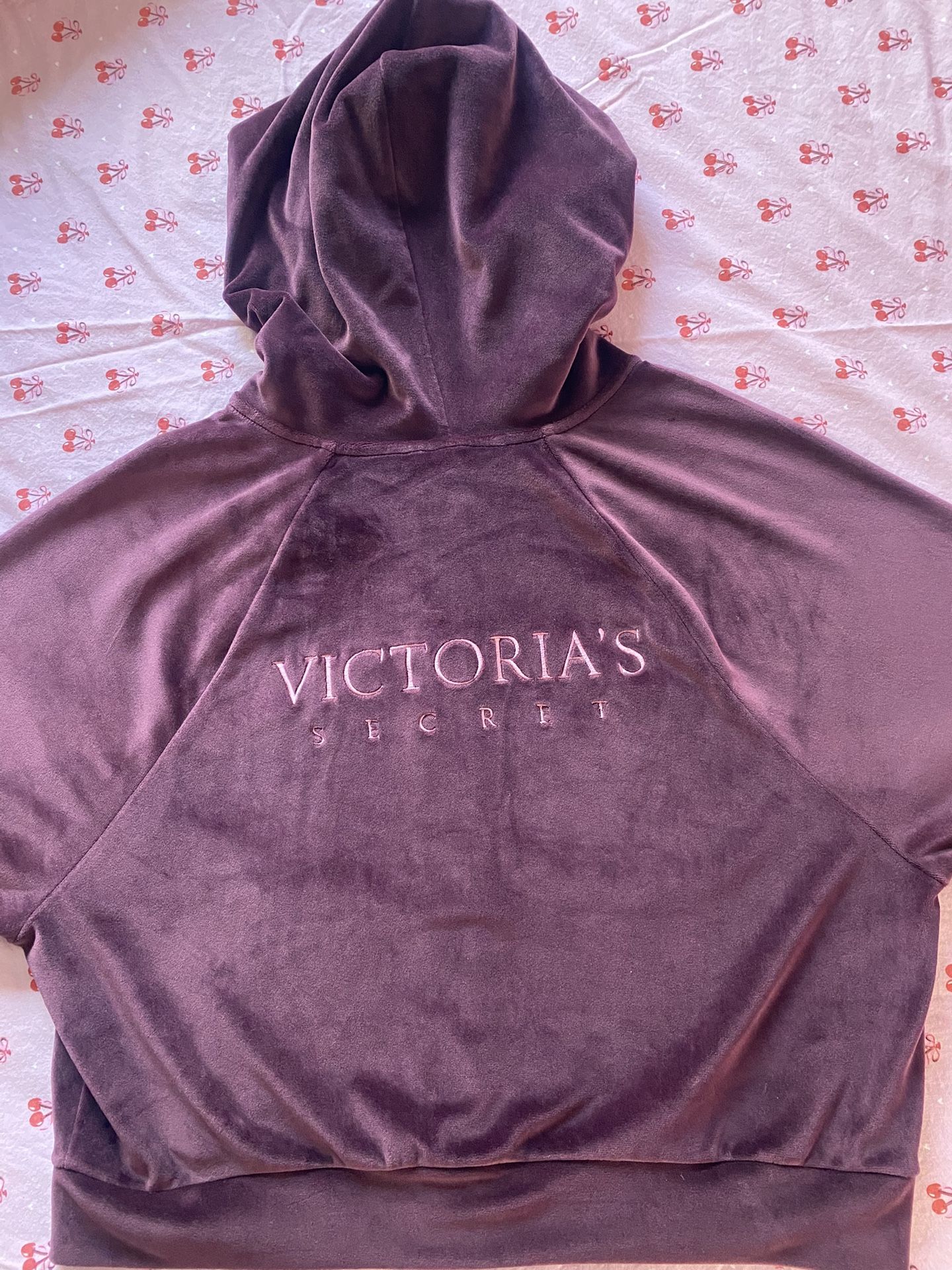 Victorious Secret Velour Tracksuit Jacket