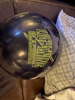 Lightning Blackout Bowling Ball