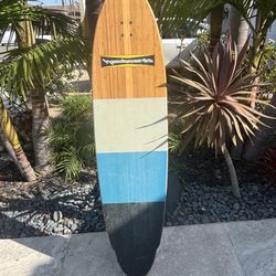 Hamboards 66” Bamboo Surf Longboard – Huntington Beach