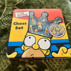 The Simpsons Vintage Chess Set $55 