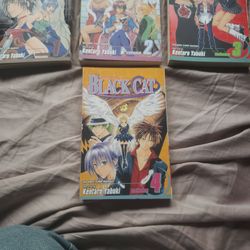 Black Cat Manga Volumes 1-4