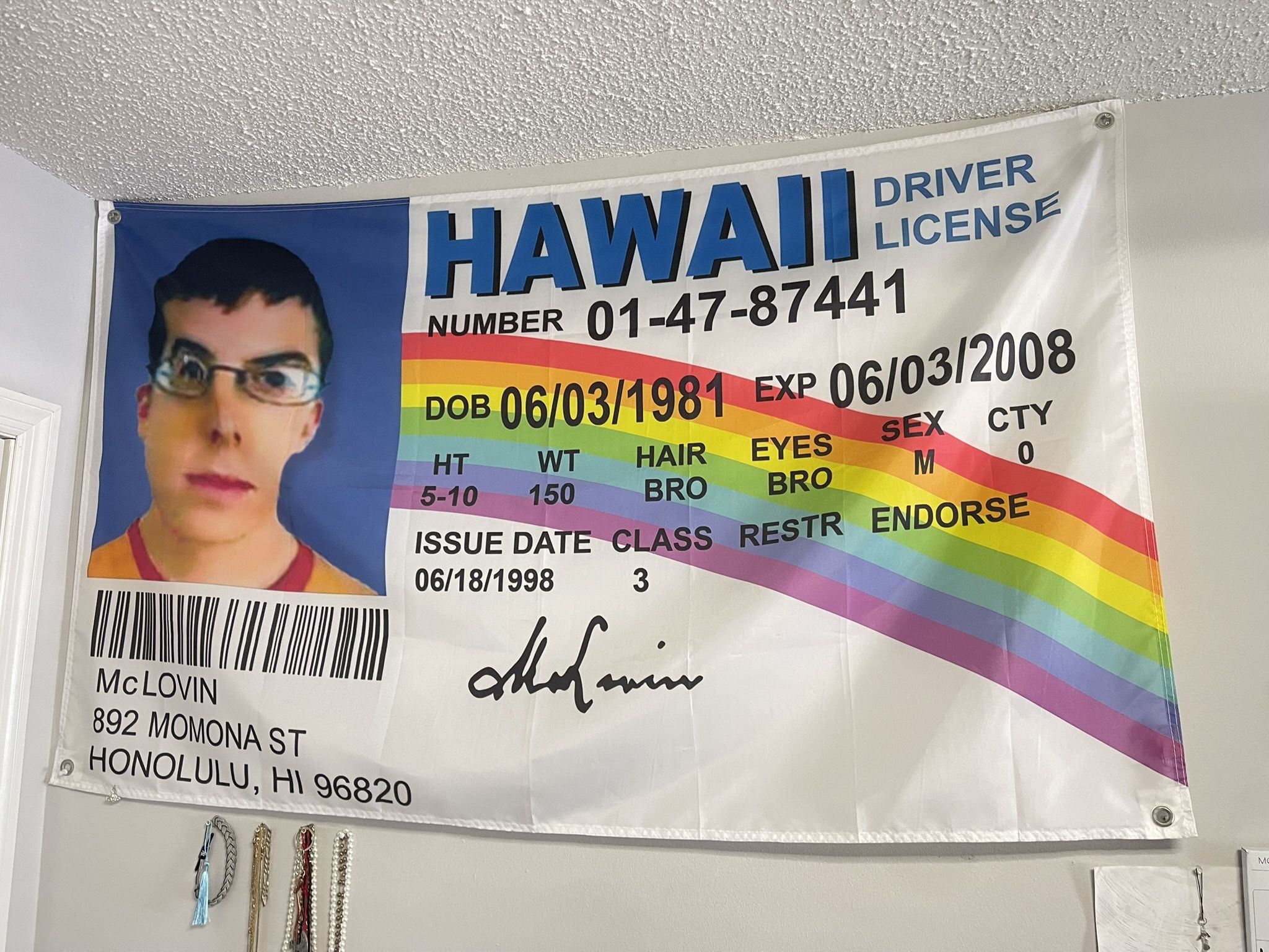 McLOVIN Room Banner