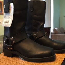 Harley Davison boots bikers design size 9