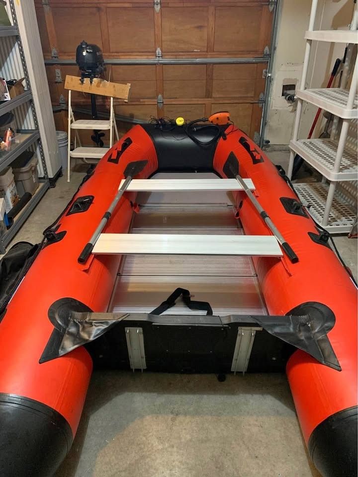 Bris BSR360 12' Inflatable Boat With Canopy