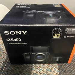 Sony 6400 Mirrorless Camera