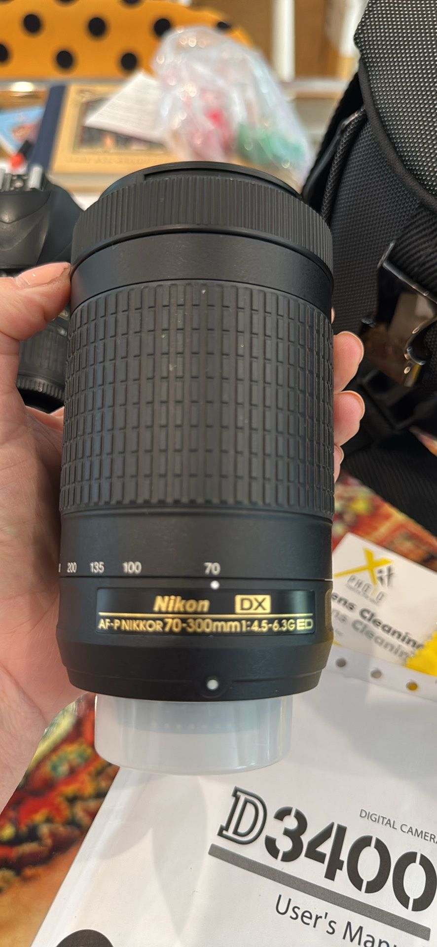 Nikon d3400 Camera And Lenses 