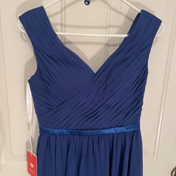 Dress Size 4 - Wedding or Special Occasions, “Brand New” Beautiful Royal Blue Casual Dress by JJ’s House. Comes From a Smoke Free and Pet Free Home !!