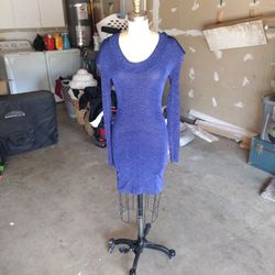 Blue Dress Small Size