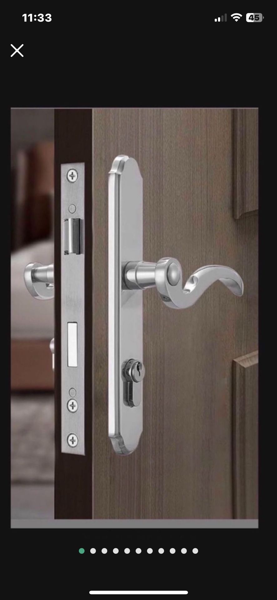 Locking Storm Door Lock set Paid $80 Sell $45