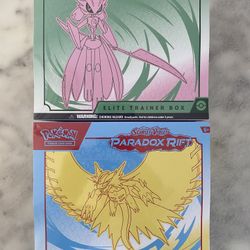 2 Pokémon Paradox Rift Elite Trainer Box ETB Sealed