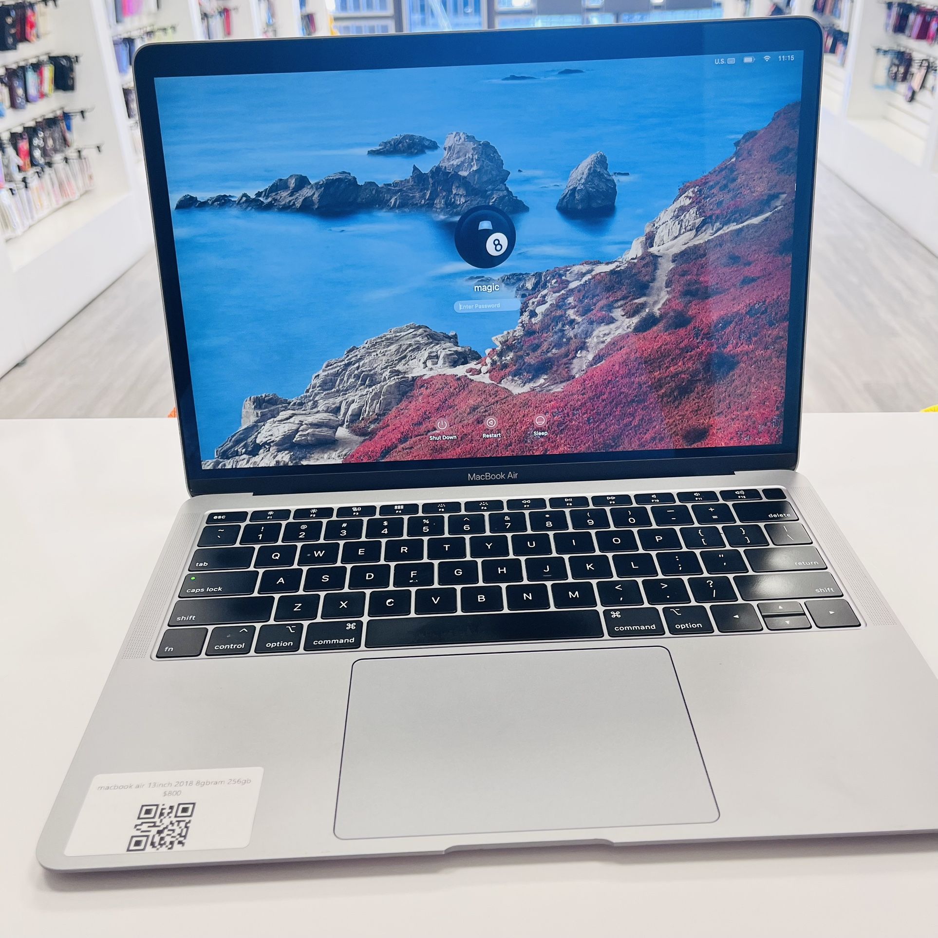 Macbook Air 13 Inch 2018 8gb Ram 256gb $50 Down Payment
