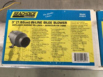 Boat Bilge Blower 3 Inch