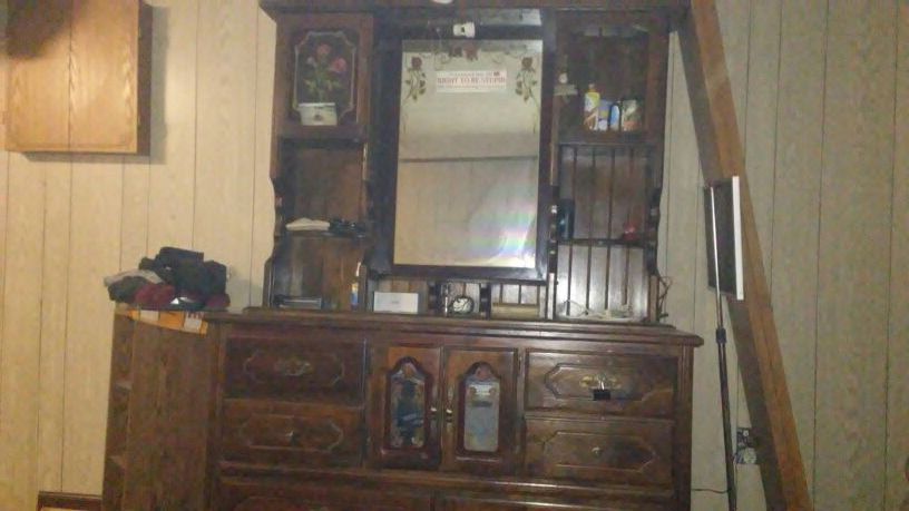 Antique dresser 200 obo {contact info removed}