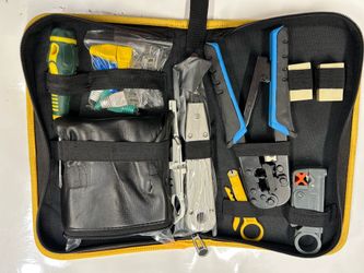 Complete telephone cable making and testing kit