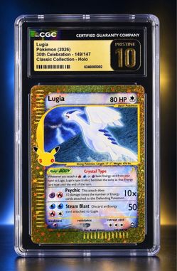 Lugia 149 CGC Pristine 10