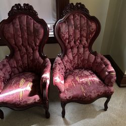 Beautiful Antique Chairs – Must Go!