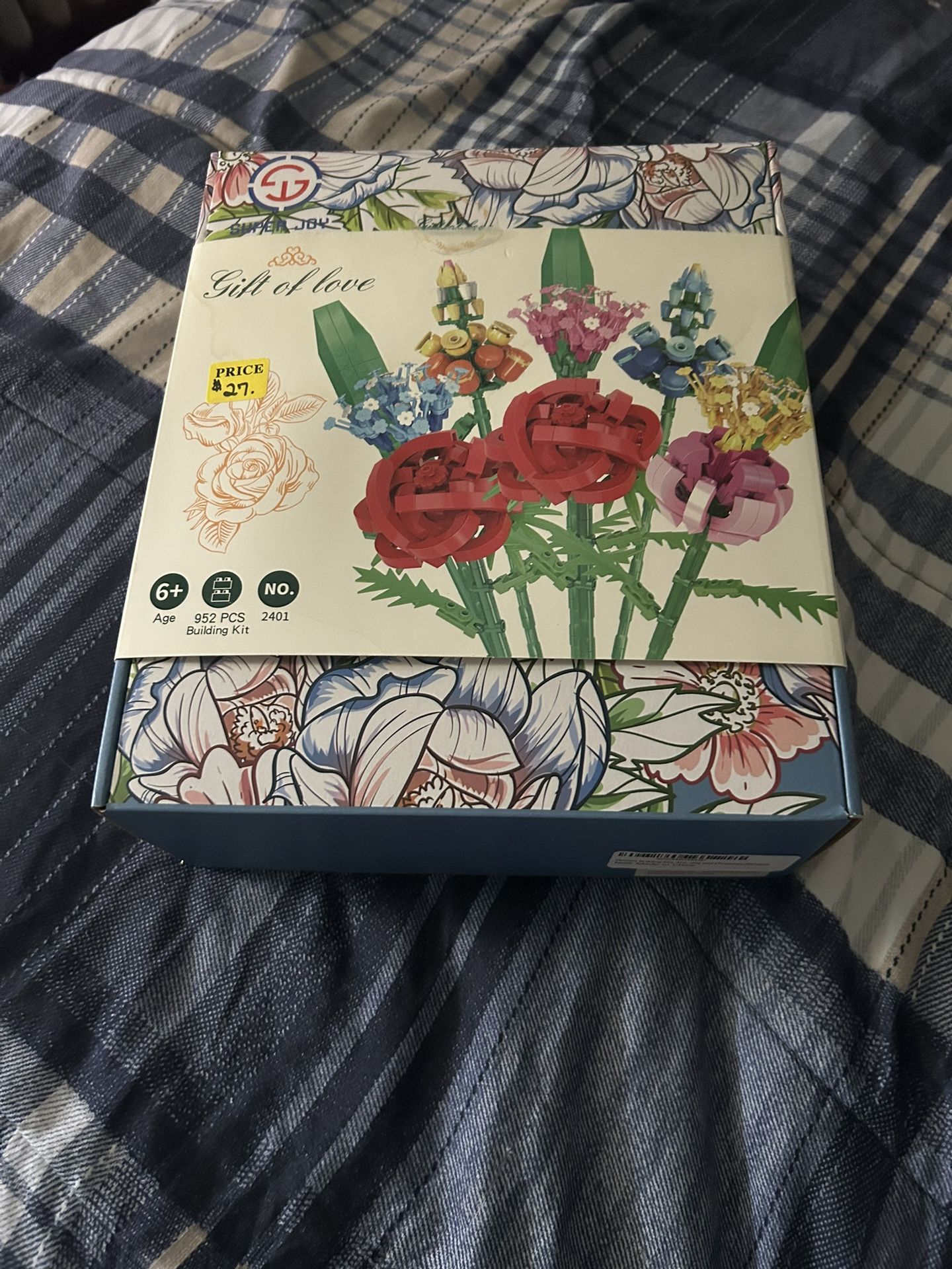 Super Joy Building Kit - Flower Arrangement (952 Pieces)