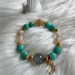 Brand New Hand Made Crystal Bracelet 017