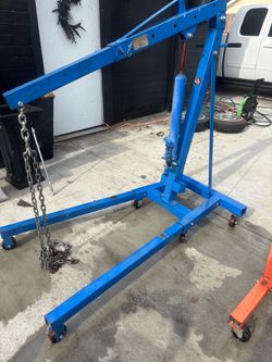 Power torque Engine Hoist Cherry Picker