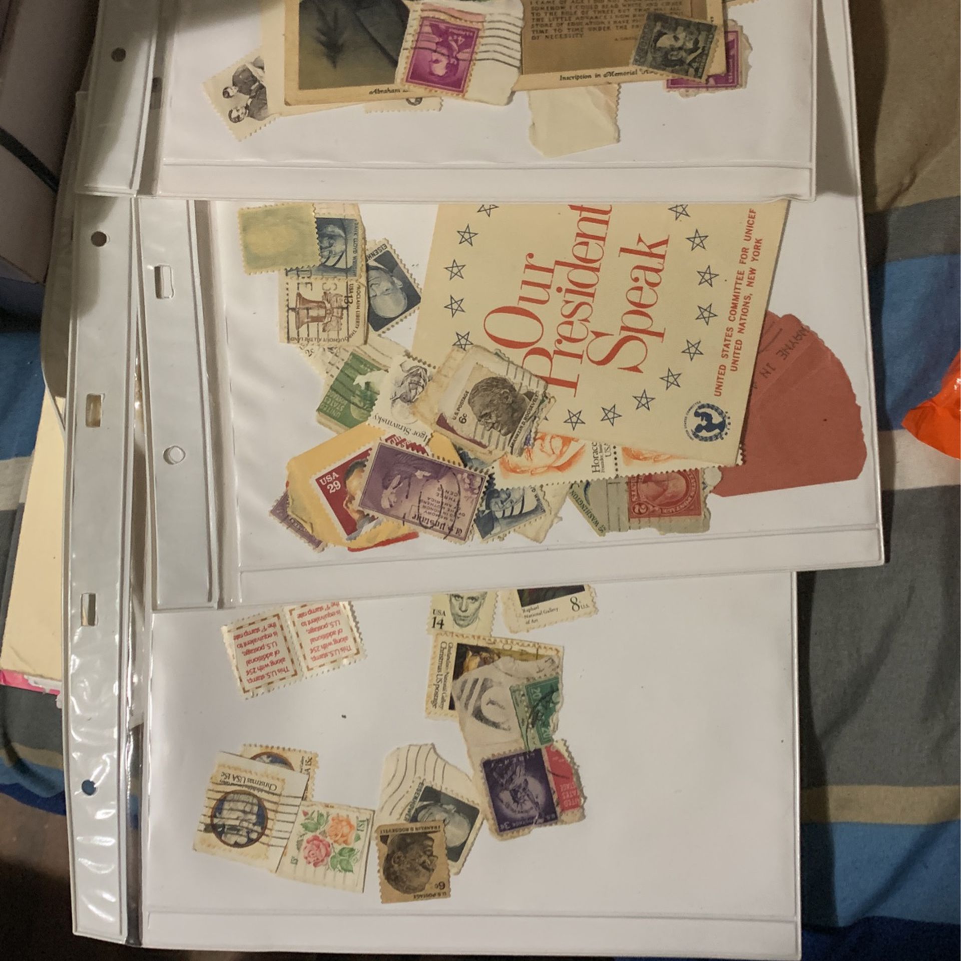 RARE Find In Grandmothers Basement. 1000’s Of Never Used And Used Stamps From A Hint Collection. WW2  Letters,  Post Cards, Maps, Newspapers, And More